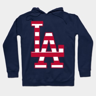 United States Independence Day Letter LA Hoodie